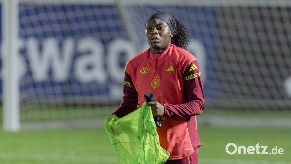 Ihre Torquote beim DFB ist ausbaufähig: In 29 Länderspielen traf Nicole Anyomi erst dreimal. Bild: Jürgen Kessler/dpa