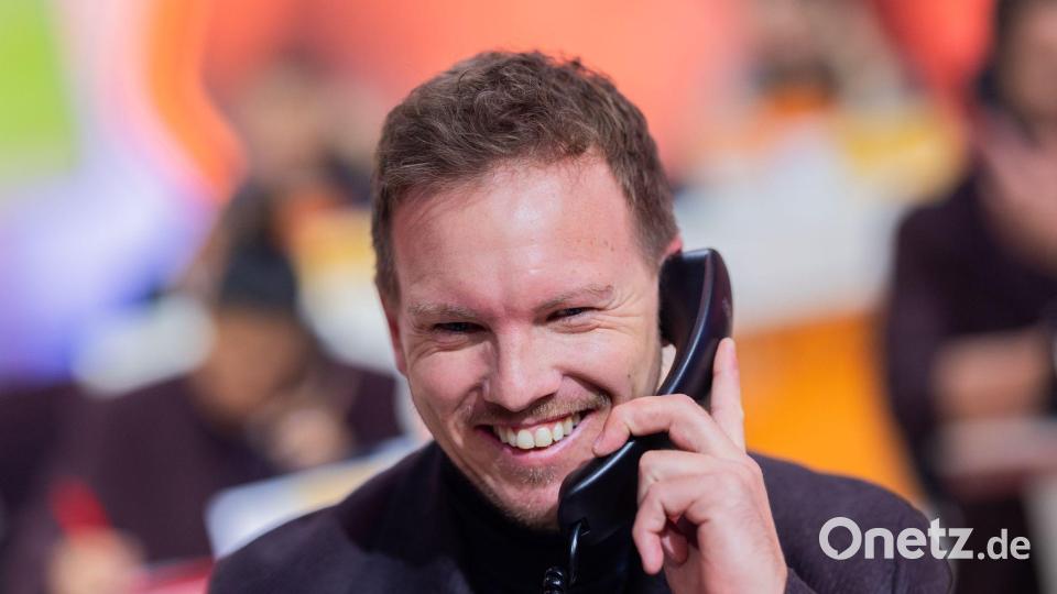 Julian Nagelsmann kann sich über die Bestätigung für den besten WM-Lostopf freuen. Bild: Rolf Vennenbernd/dpa