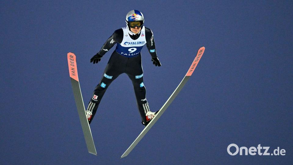 Andreas Wellinger kann derzeit nicht um Siege mitspringen. Bild: Fredrik Sandberg/TT News Agency/AP/dpa