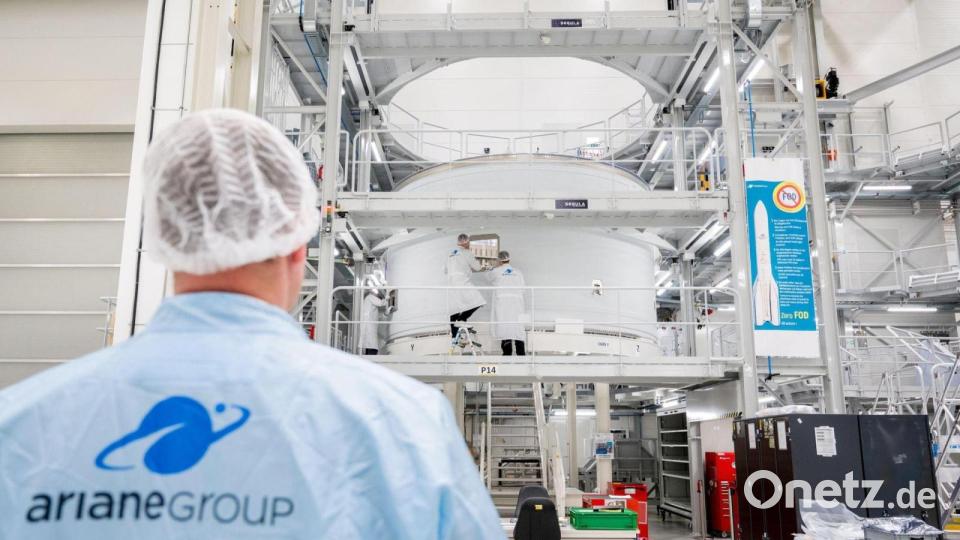 Die Bremer Raumfahrtbranche hofft, dass viele Gelder wieder in die Region fließen. (Archivbild) Bild: Hauke-Christian Dittrich/dpa