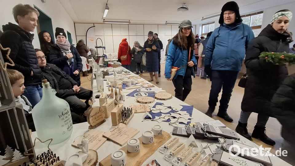 Dekorativ, nützlich, interessant: Breit ist die Vielfalt des Sortiments, das die Besucher vorfinden. Bild: jua