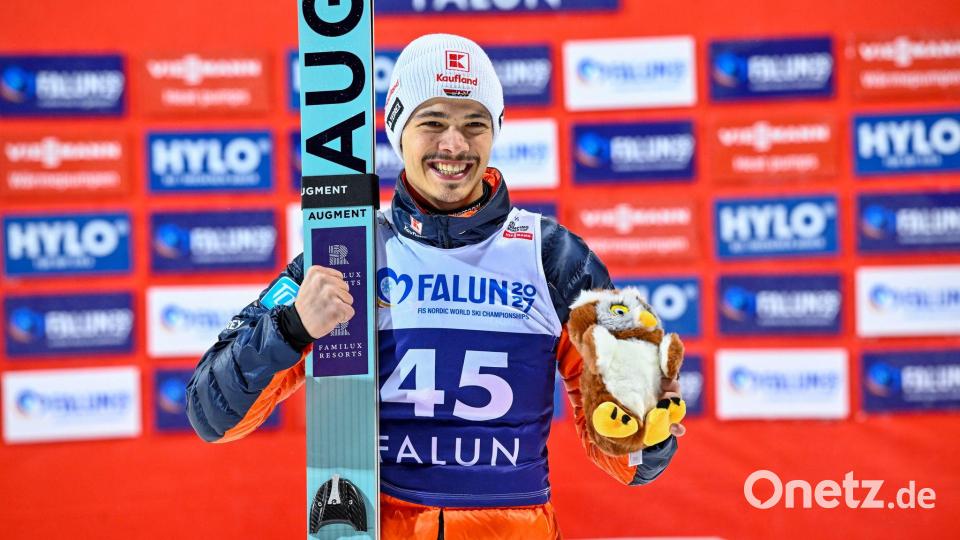 Philipp Raimund glänzt in Falun. Bild: Fredrik Sandberg/TT News Agency/AP/dpa