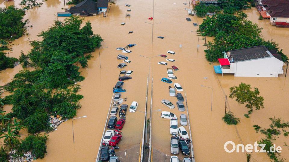 Teile von Südthailand wurden zum Katastrophengebiet erklärt. Bild: Arnun Chonmahatrakool/AP/dpa