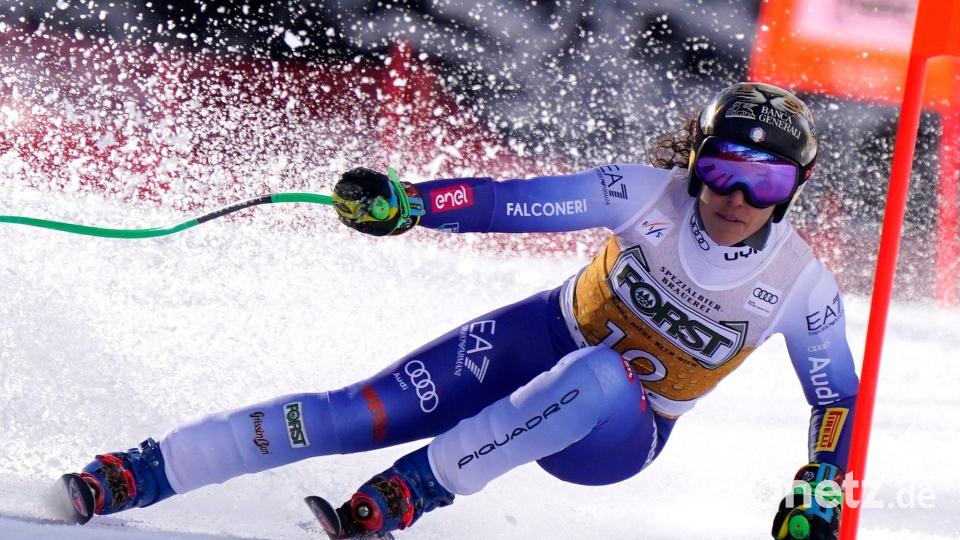 Gewann vorigen Winter zum zweiten Mal den Gesamtweltcup: Federica Brignone. (Archivbild) Bild: Piermarco Tacca/AP/dpa