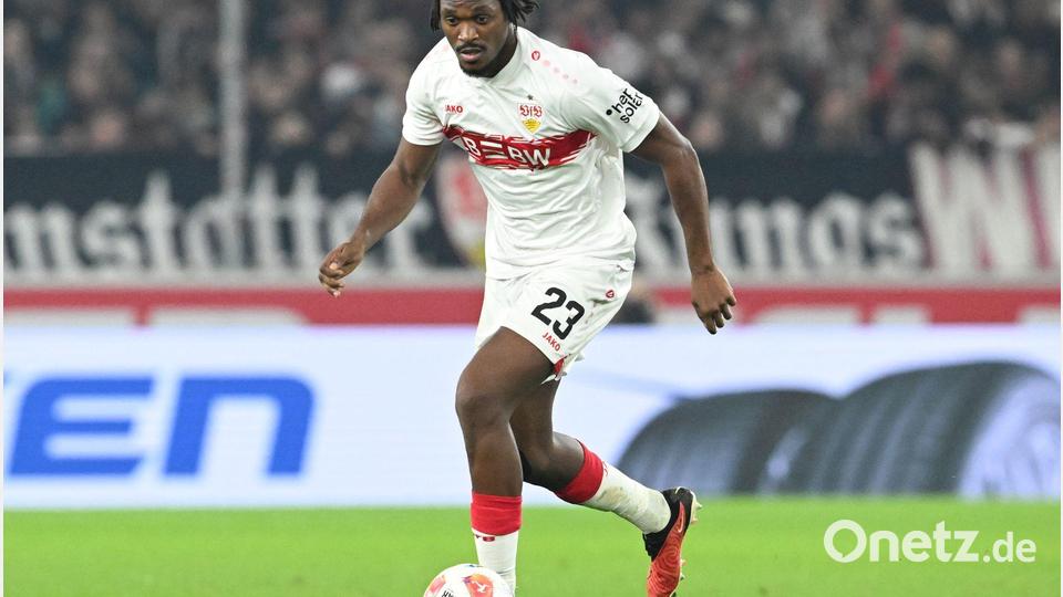 Trat die Reise erst gar nicht an: Dan-Axel Zagadou Bild: Bernd Weißbrod/dpa