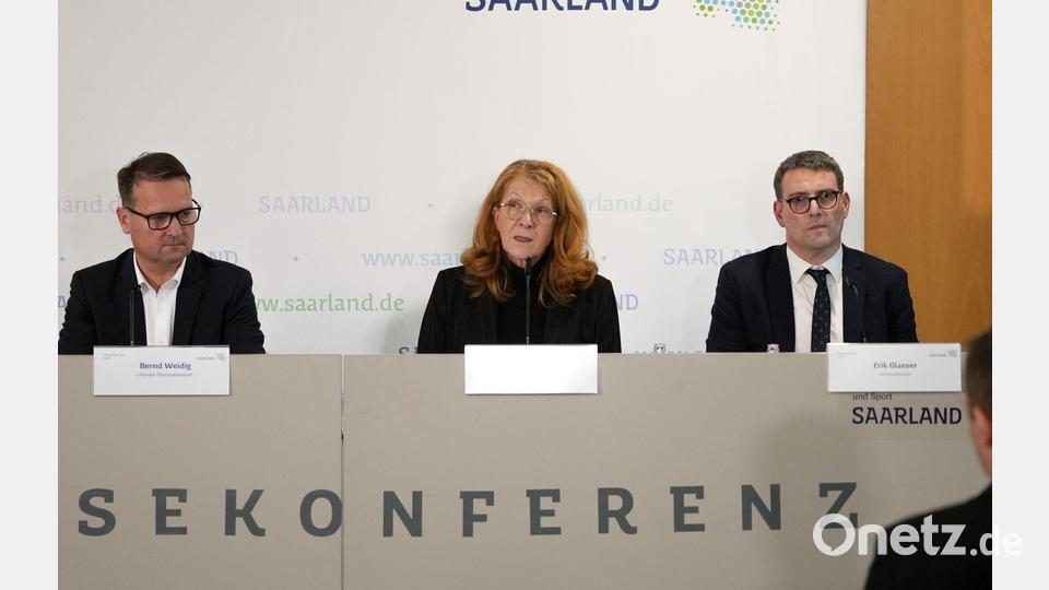 Die saarländische Justizministerin Berg sagte: „Wir trauern um einen hochgeschätzten Kollegen.“ Bild: -/FRM/dpa