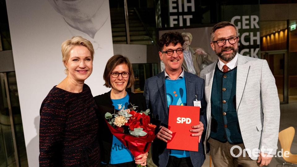 Die SPD hat den Regine-Hildebrandt-Preis verliehen - unter anderem an das Musikprojekt Musaik aus Dresden. Bild: Fabian Sommer/dpa