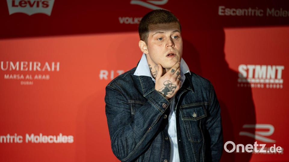 Der schwedische Musiker Yung Lean erhielt auch einen Preis. Bild: Fabian Sommer/dpa