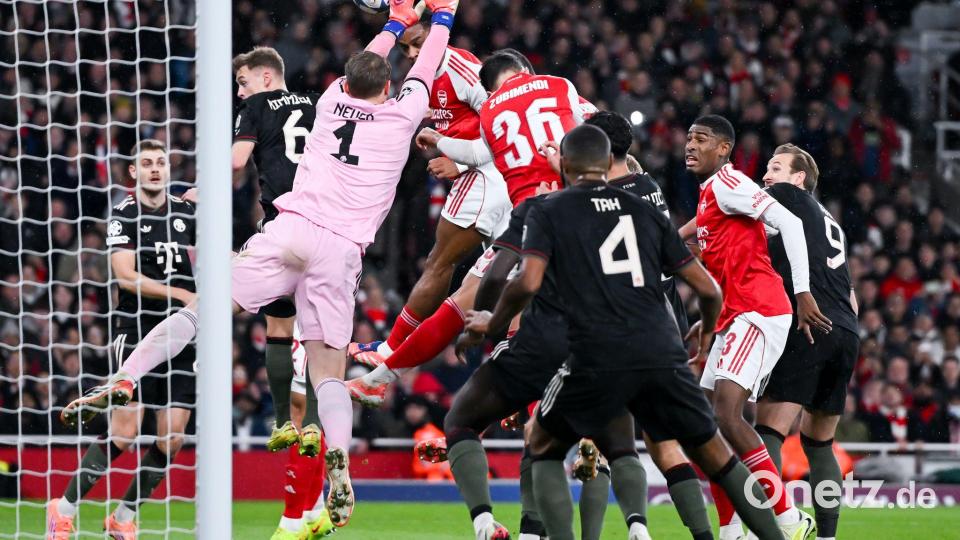 Manuel Neuer erlebte einen gebrauchten Abend. Bild: Sven Hoppe/dpa