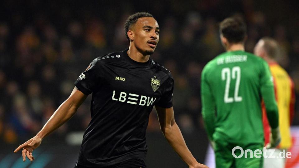 Jamie Leweling machte ein starkes Spiel. Bild: Federico Gambarini/dpa