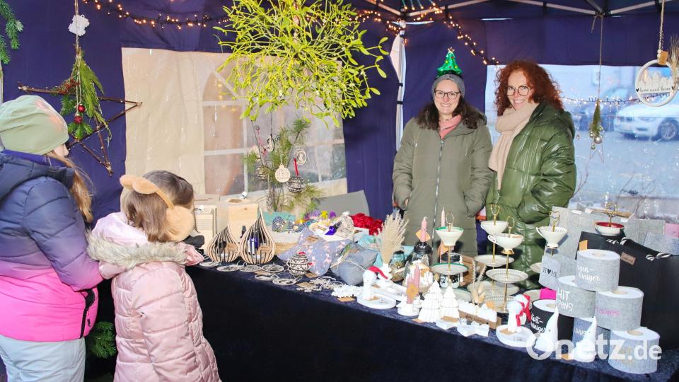 Hobbykunst und eigne Kreationen bei der Dorfweihnacht in Etzenricht gibt es am 13. Dezember Bild: war