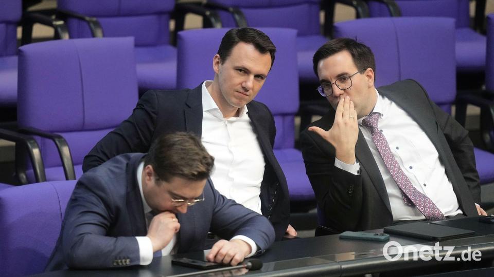 Haushaltswoche - Junge Union im Bundestag Bild: Michael Kappeler/dpa