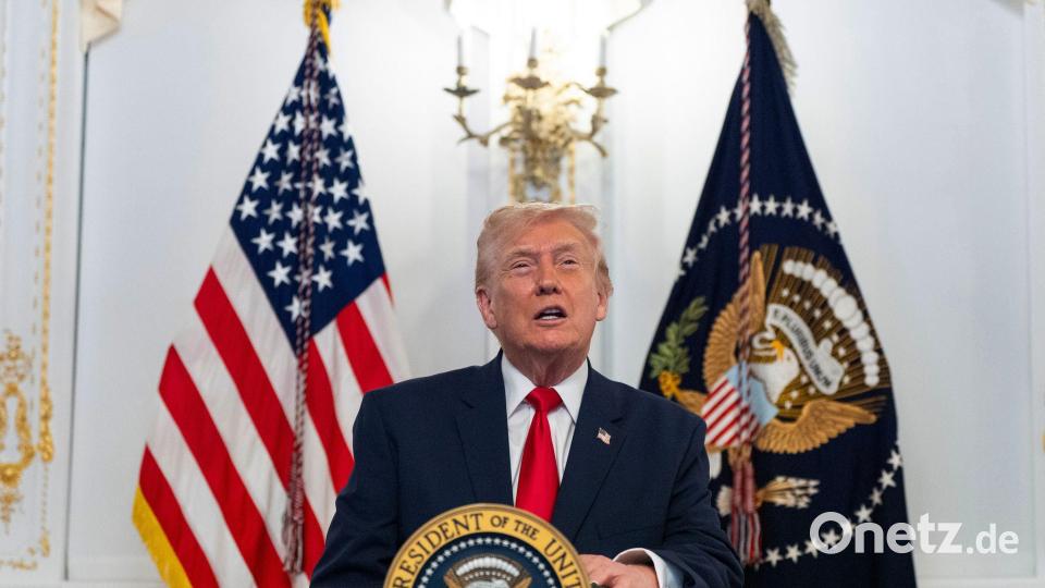 Eine Nationalgardistin ist laut US-Präsident Donald Trump ihren Verletzungen erlegen. Bild: Alex Brandon/AP/dpa