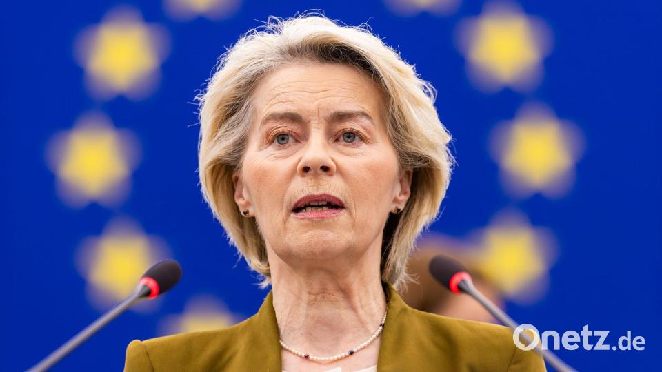 Für den 10. Dezember wird ein Vorschlag von EU-Kommissionspräsidentin Ursula von der Leyen (CDU) erwartet. (Archivbild) Bild: Philipp von Ditfurth/dpa