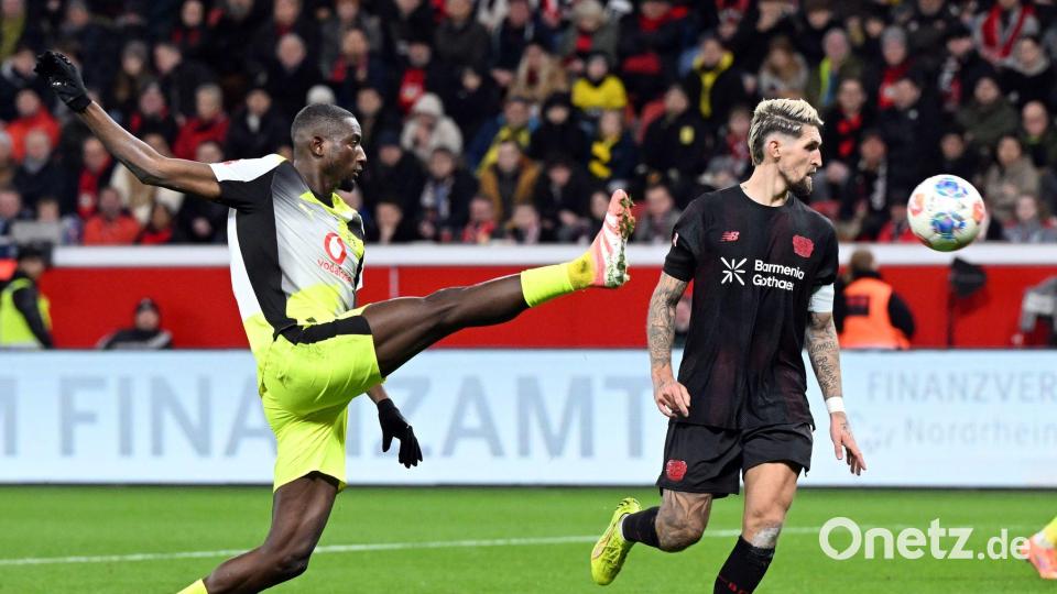 Serhou Guirassy wurde nach schwachem Spiel vorzeitig ausgewechselt. Bild: Federico Gambarini/dpa