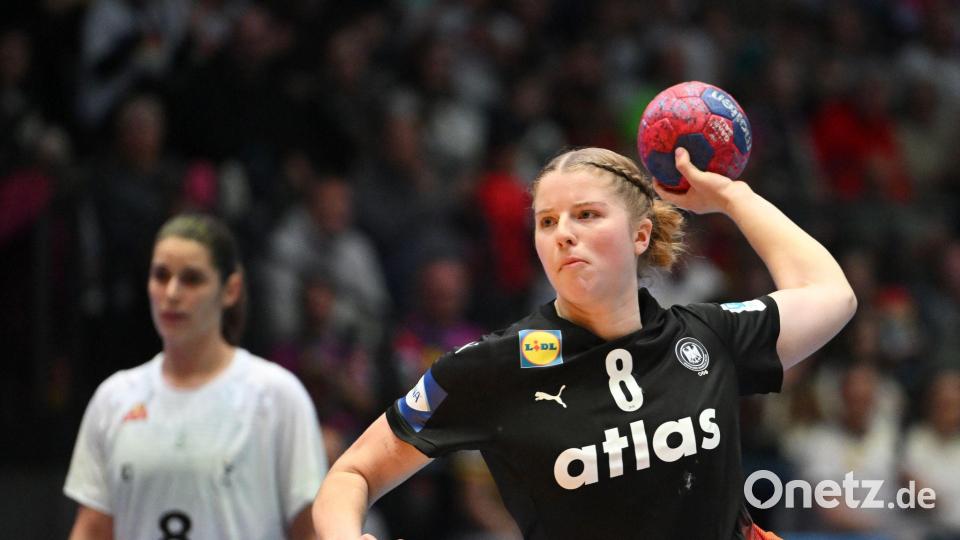 Gehörte gegen Uruguay zu den Besten: Nina Engel. Bild: Marijan Murat/dpa