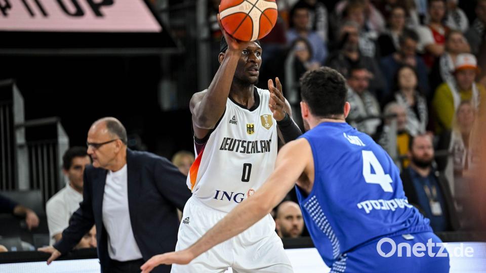 Einer von drei Europameistern gegen Israel: Isaac Bonga. Bild: Harry Langer/dpa