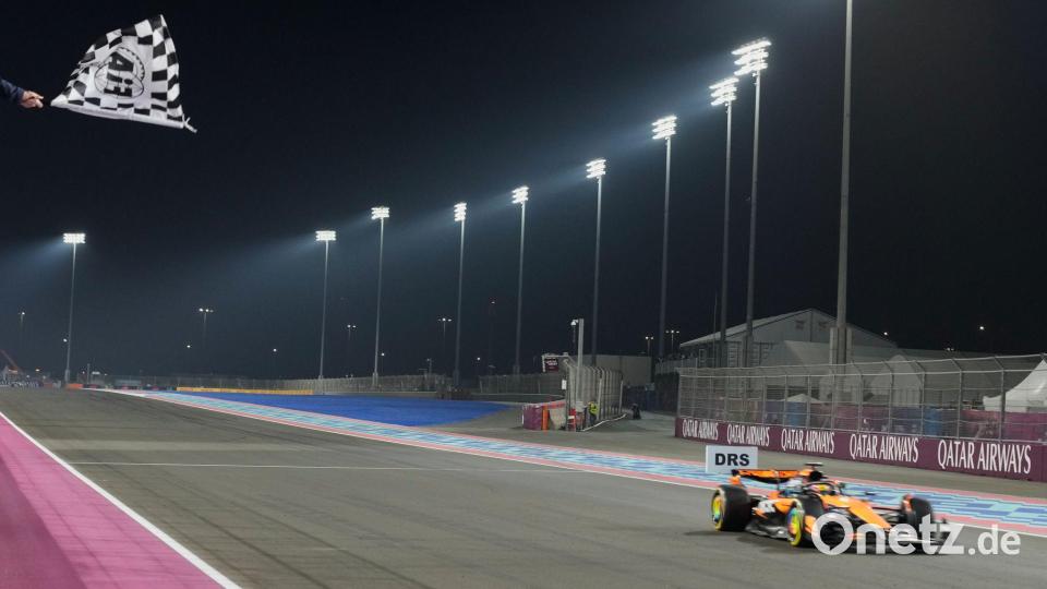 Oscar Piastri will sich nicht geschlagen geben. Bild: Altaf Qadri/Pool AP/AP/dpa