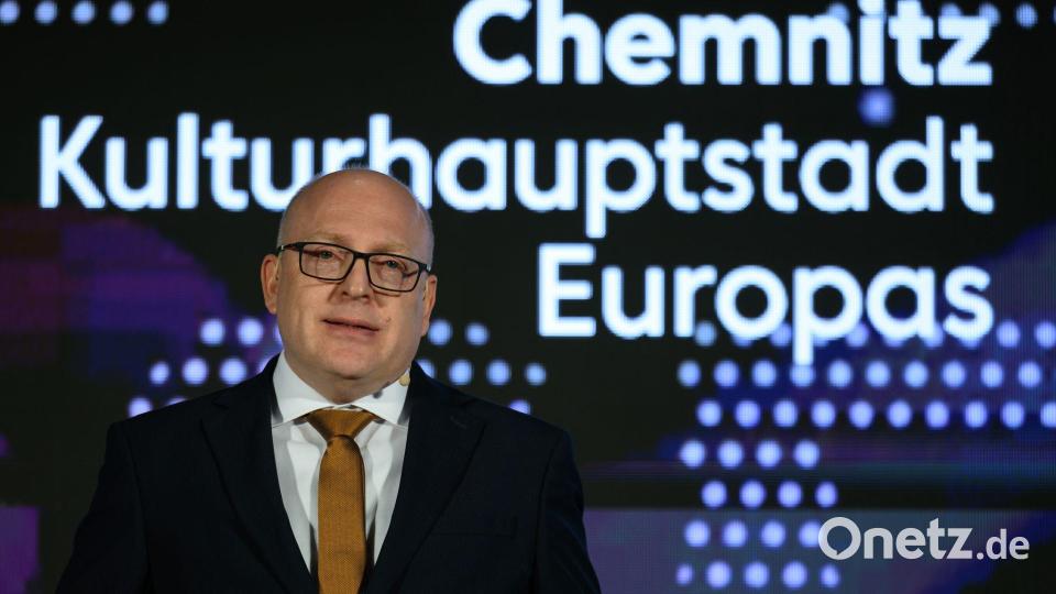 Für Oberbürgermeister Sven Schulze (SPD) war das Kulturhauptstadtjahr ein Jahr voller Erlebnisse, Emotionen und Begegnungen. Bild: Hendrik Schmidt/dpa