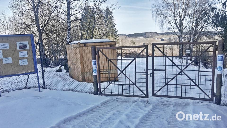 Für Grünabfälle soll das Tor im Birket weiter öffnen., für Bauschuttablagerungen gibt es hier kein Durchkommen mehr. Bild: ld