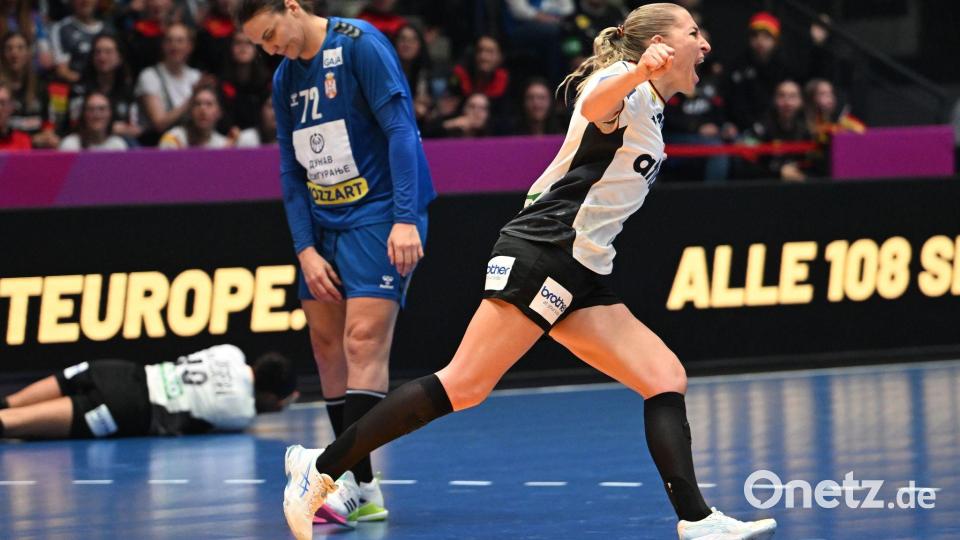 Die deutschen Handballerinnen haben das letzte WM-Vorrundenspiel gegen Serbien gewonnen. Bild: Marijan Murat/dpa