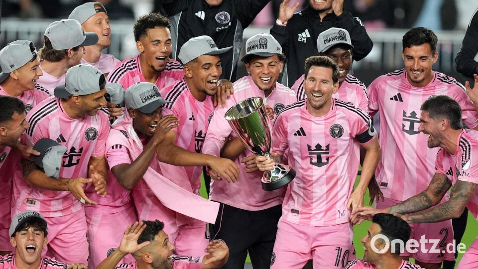 Lionel Messi führte Miami erstmals ins Finale um den MLS Cup. Bild: Rebecca Blackwell/AP/dpa