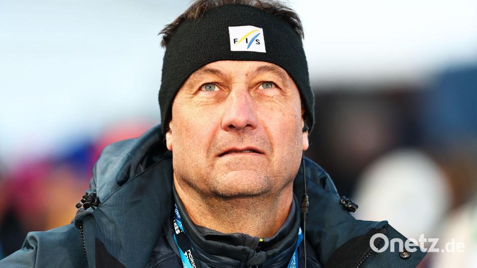 Renndirektor Sandro Pertile verkündete die Absage. (Archivbild) Bild: Daniel Karmann/dpa