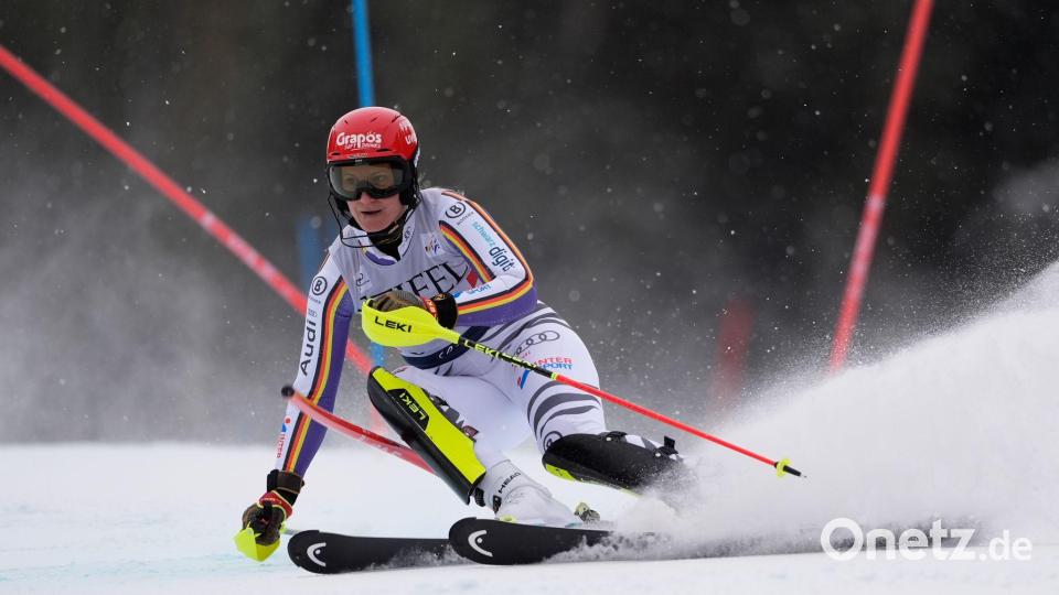 Lena Dürr fuhr im zweiten Durchgang in Copper Mountain noch auf Rang zwei vor. Bild: Robert F. Bukaty/AP/dpa