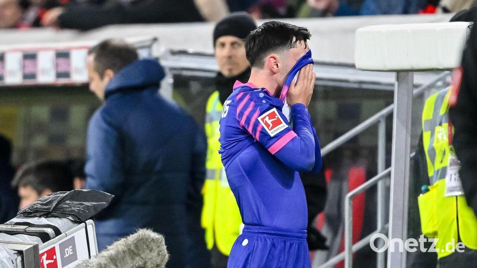 Sah nach nicht einmal einer halben Stunde die Rote Karte: Paul Nebel Bild: Harry Langer/dpa