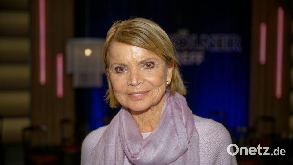 Uschi Glas wünscht Thomas Gottschalk alles Gute: „Thomas, ich denke an dich!“ (Archivbild) Bild: Henning Kaiser/dpa