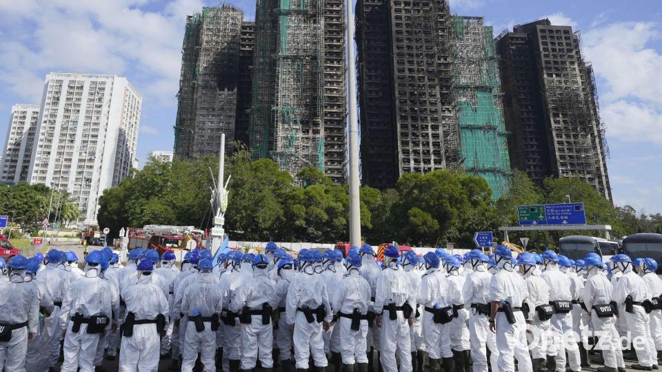 Suchtrupps in Hongkong Bild: ---/kyodo/dpa