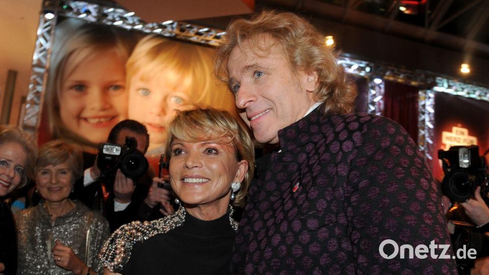 Uschi Glas und Thomas Gottschalk kennen sich seit vielen Jahren. (Archivbild) Bild: picture alliance / ZB