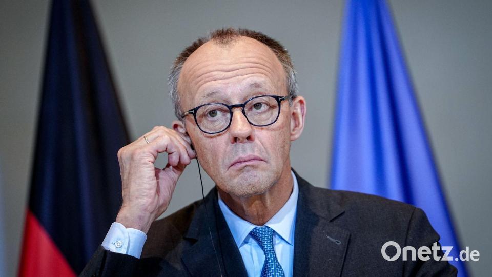 Der Regierungssprecher sieht nur eine äußerliche Ähnlichkeit zwischen Merz und Stromberg. (Archivbild) Bild: Kay Nietfeld/dpa