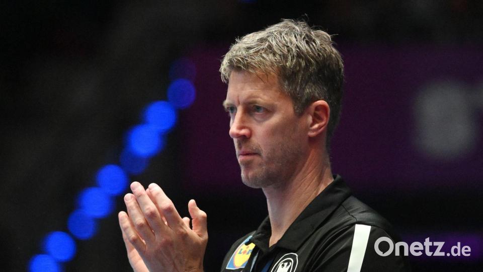 Ist mit den bisherigen WM-Auftritten der DHB-Auswahl sehr zufrieden: Bundestrainer Markus Gaugisch. Bild: Marijan Murat/dpa