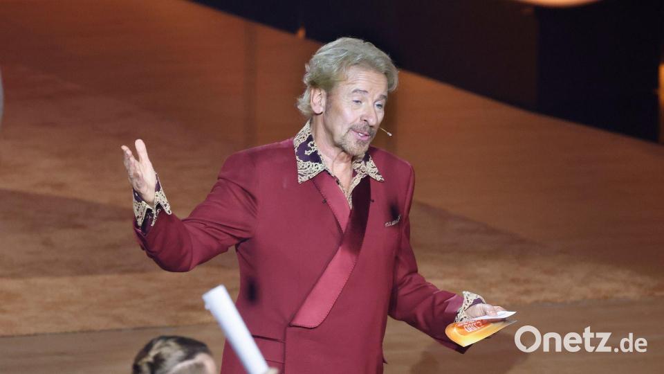 Nach Diskussionen um seine jüngsten Auftritte machte Thomas Gottschalk seine Krebs-Erkrankung öffentlich. (Archivbild) Bild: Philipp von Ditfurth/dpa