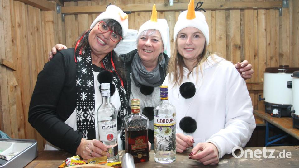 Tamara Kirner (rechts) genießt mit ihren Kolleginnen die prächtige Stimmung. Bild: pi