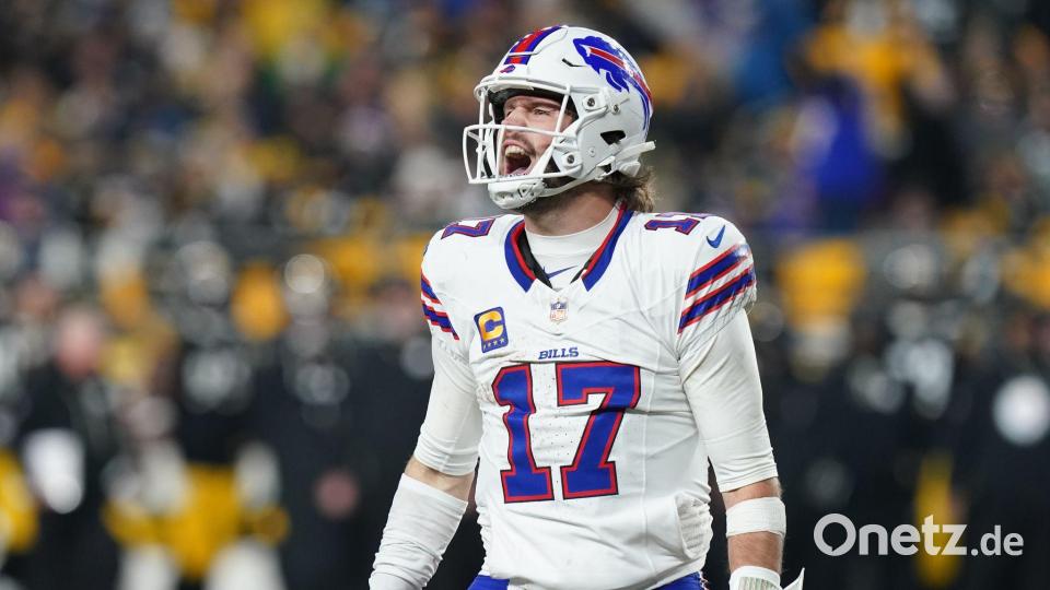 Die Playoff-Hoffnungen der Bills sind noch vorhanden. Bild: Matt Freed/AP/dpa