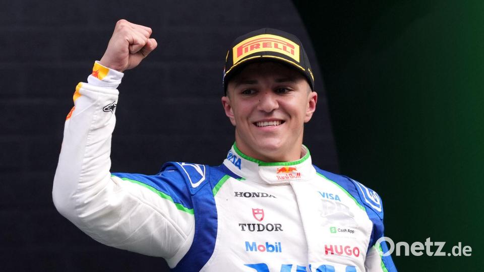 Isack Hadjar wird der neue Teamkollege von Max Verstappen. (Archivbild) Bild: Bradley Collyer/PA Wire/dpa
