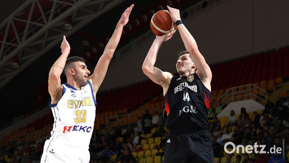 David Krämer führte das unerfahrene deutsche Team auf Zypern an. Bild: Matthias Stickel/dpa