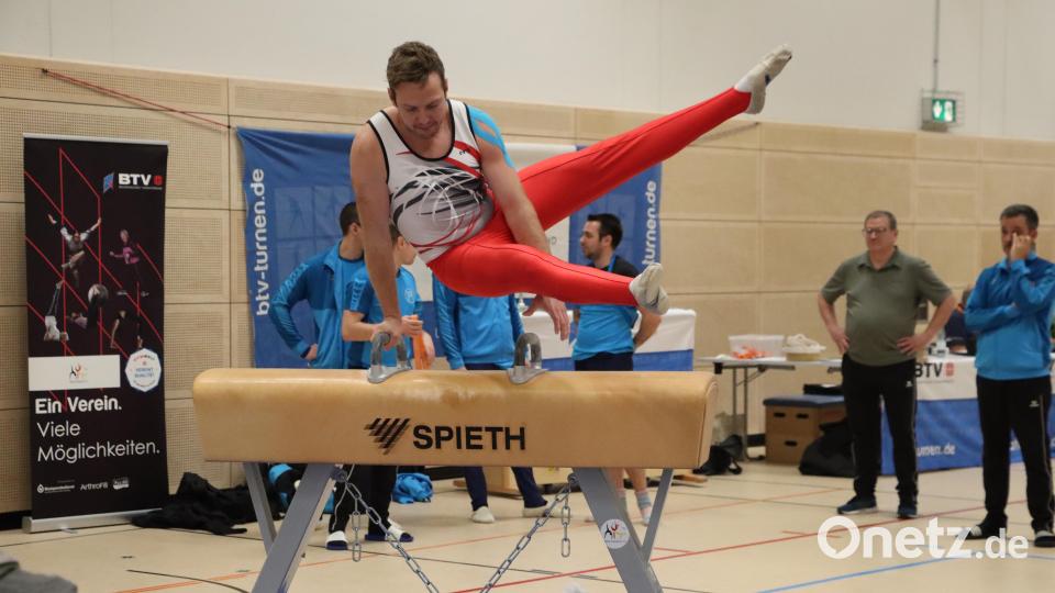 Beim Landesfinale Bayernpokal der Turner in Tirschenreuth waren auch Sportler aus der Region am Start. Bild: Julia Ritter