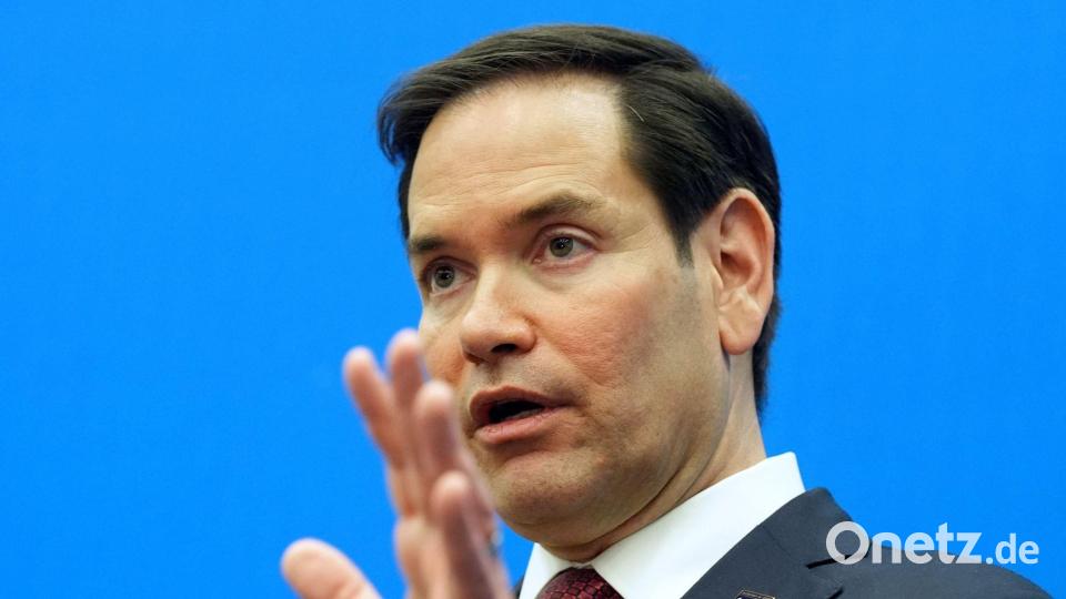 US-Außenminister Marco Rubio verzichtet auf eine Reise nach Brüssel. (Archivbild) Bild: Jacquelyn Martin/Pool AP/AP/dpa