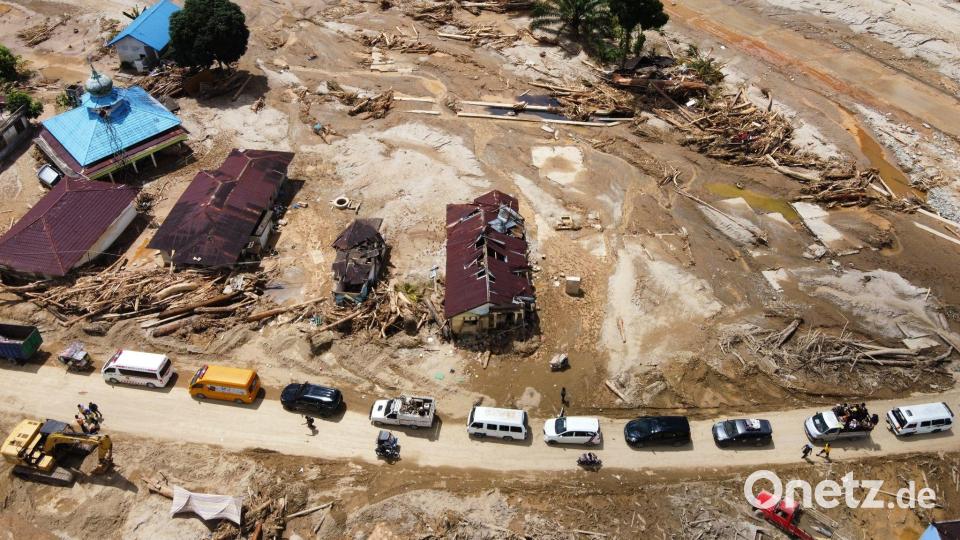 Naturkatastrophen gibt es in Indonesien häufig - aber das Ausmaß auf Sumatra ist erschreckend. Bild: Binsar Bakkara/AP/dpa