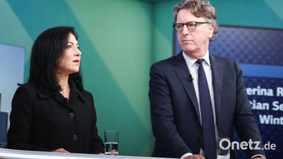 Wirtschaftsministerin Reiche und KfW-Chef Wintels werben um private Investitionen Bild: Hannes P. Albert/dpa