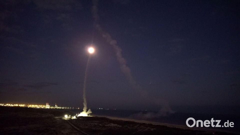 Raketenabwehr Arrow 3 Bild: -/israelisches Verteidigungsministerium/dpa