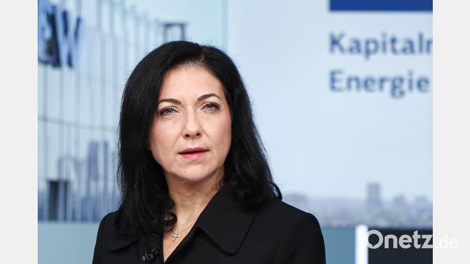 Wirtschaftsministerin Reiche wirbt in Frankfurt für den Standort Deutschland Bild: Hannes P. Albert/dpa