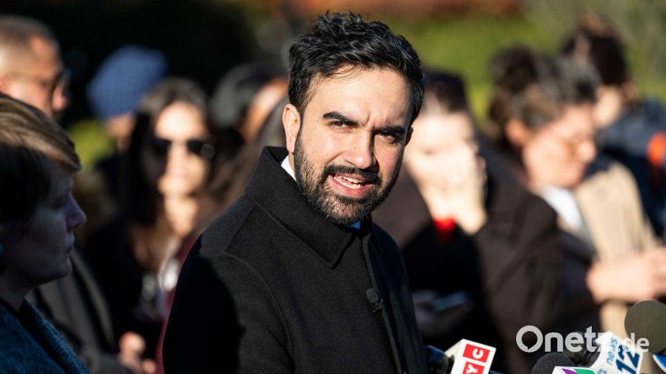 New Yorks designierter Bürgermeister Mamdani wirft Netanjahu einen Genozid im Gazastreifen vor. (Archivbild) Bild: Michael Brochstein/ZUMA Press Wire/dpa