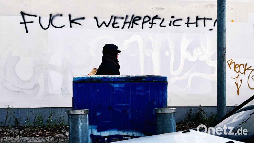 Protest gegen die Wehrpflicht Bild: ---/dpa