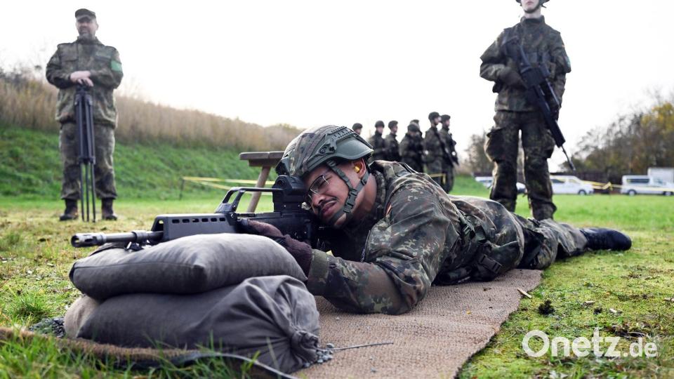 Medientag zur Basisausbildung bei der Bundeswehr Bild: Federico Gambarini/dpa