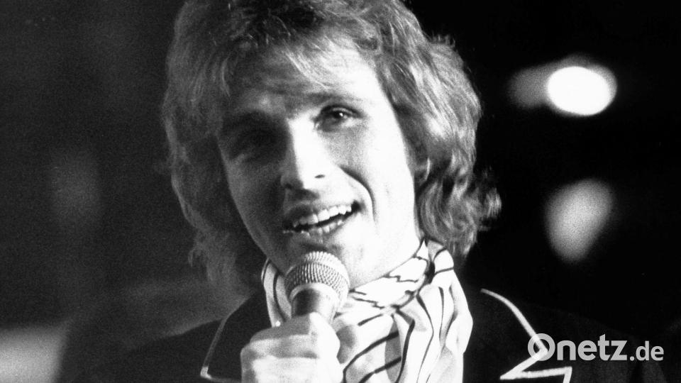 Gottschalk im Jahr 1979 bei der Moderation von „Pop nach acht“. Bild: Istvan Bajzat/dpa