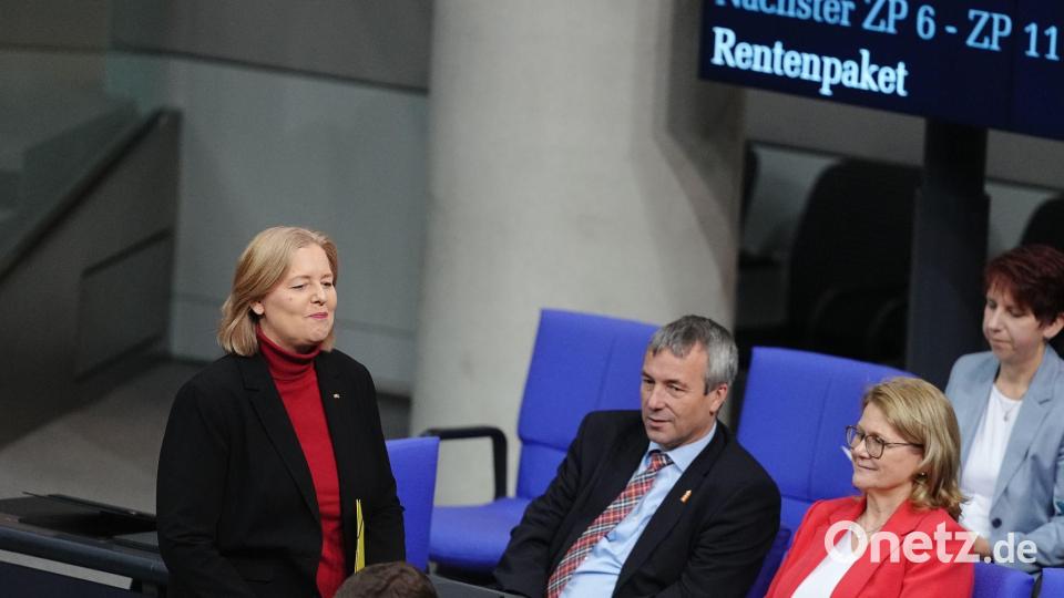 Auch nach dem Rentenpaket ist das Thema Rente für die Arbeitsministerin Bärbel Bas noch nicht durch. Bild: Kay Nietfeld/dpa
